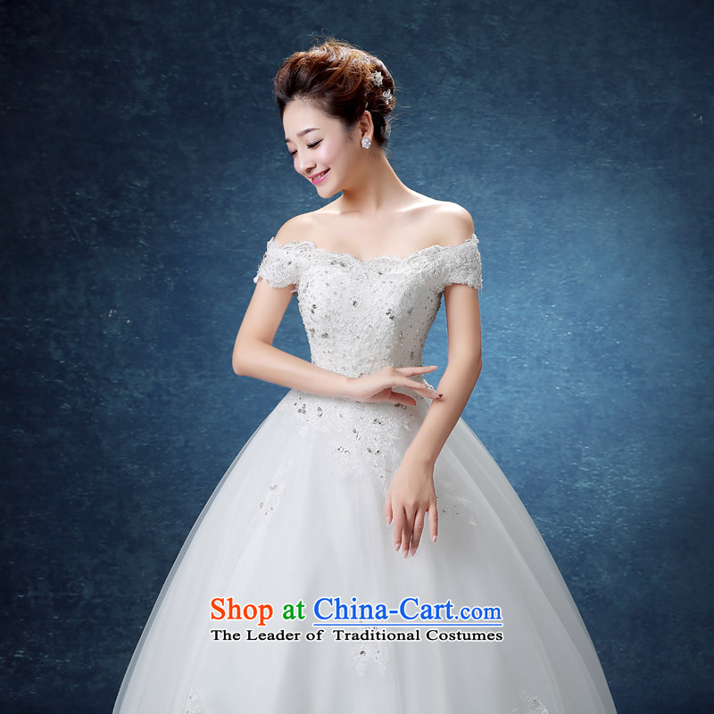 The knot True Love 2015 wedding dresses new Summer Wedding bride Korea pregnant women Layout Align to larger fields shoulder wedding autumn and winter White M picture, prices, brand platters! The elections are supplied in the national character of distribution, so action, buy now enjoy more preferential! As soon as possible.