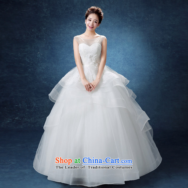 The knot true love wedding dresses in the summer and autumn of 2015 the new trendy first marriages field to align the shoulder lace minimalist Korean skirt White M bon bon picture, prices, brand platters! The elections are supplied in the national character of distribution, so action, buy now enjoy more preferential! As soon as possible.