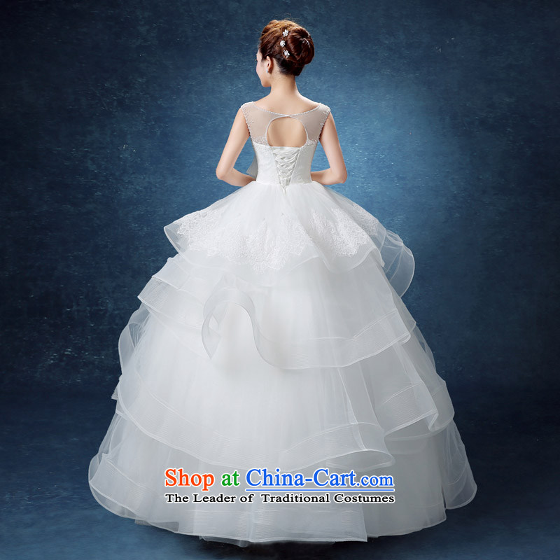 The knot true love wedding dresses in the summer and autumn of 2015 the new trendy first marriages field to align the shoulder lace minimalist Korean skirt White M bon bon picture, prices, brand platters! The elections are supplied in the national character of distribution, so action, buy now enjoy more preferential! As soon as possible.