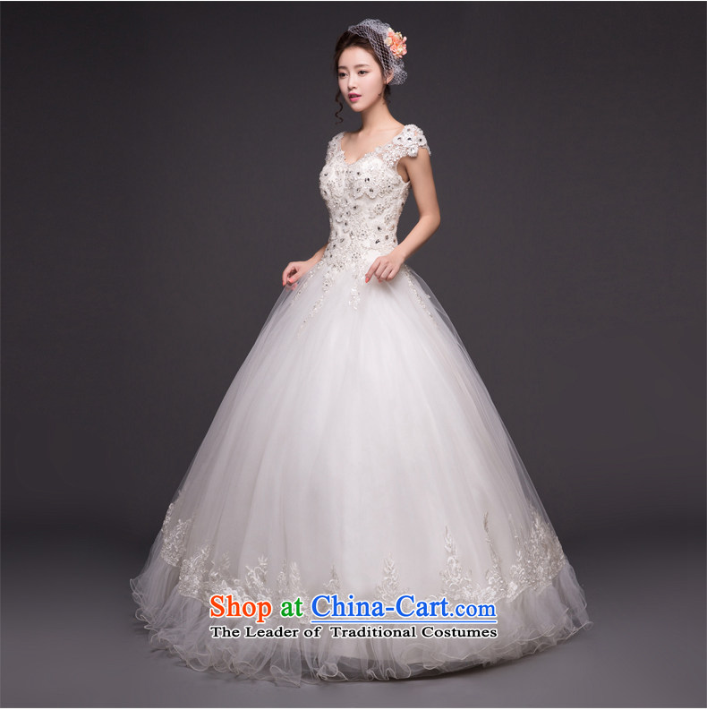 Align the new 2015 to shoulder wedding dress, Korea Top Loin brides fall wedding dress video out of thin White XXL picture, prices, brand platters! The elections are supplied in the national character of distribution, so action, buy now enjoy more preferential! As soon as possible.