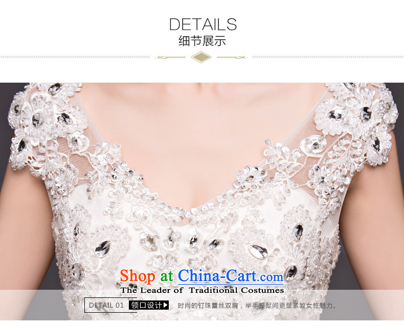 Align the new 2015 to shoulder wedding dress, Korea Top Loin brides fall wedding dress video out of thin White XXL picture, prices, brand platters! The elections are supplied in the national character of distribution, so action, buy now enjoy more preferential! As soon as possible.