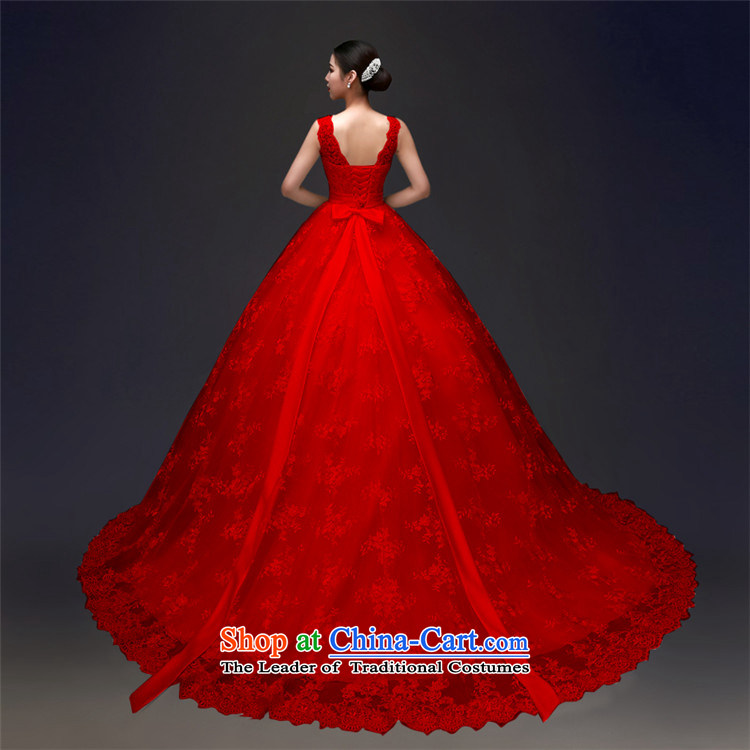 Hannizi 2015 stylish and simple Sau San larger back small trailing lace palace bride wedding red tail XXL picture, prices, brand platters! The elections are supplied in the national character of distribution, so action, buy now enjoy more preferential! As soon as possible.