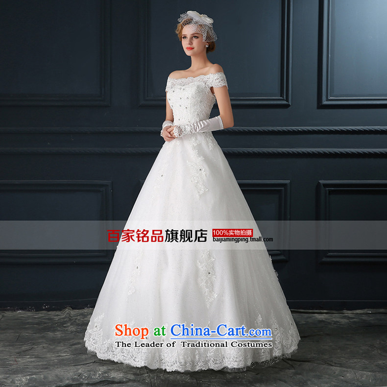 Wedding dress 2015 new Korean minimalist A Field Alignment to customize the bride skirt video word thin shoulders female White XXL wedding pictures, prices, brand platters! The elections are supplied in the national character of distribution, so action, buy now enjoy more preferential! As soon as possible.