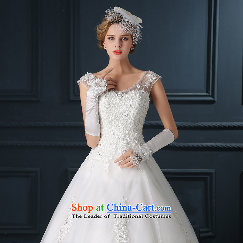 Wedding dress 2015 new stylish and simple one shoulder higher side custom Sau San small trailing wedding-won A swing tail) , L, hundreds of Ming products , , , shopping on the Internet
