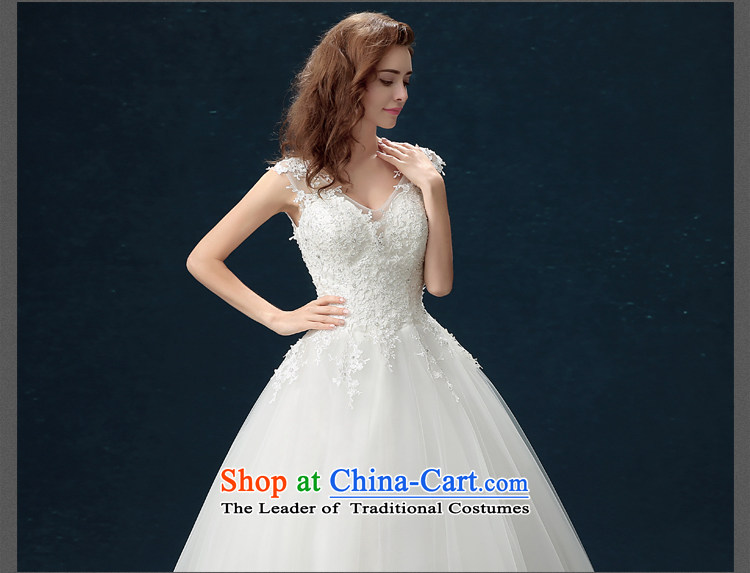 Jiang wedding dresses seal 2015 autumn and winter Korean brides wedding dress skirt white lace a large shoulder straps to align the Sau San wedding dress bon bon female white M picture, prices, brand platters! The elections are supplied in the national character of distribution, so action, buy now enjoy more preferential! As soon as possible.