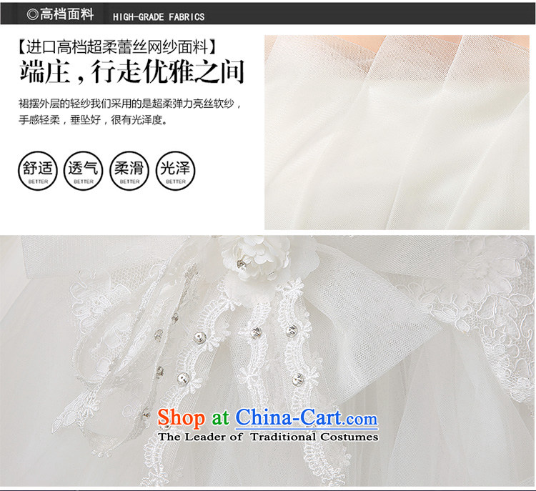 Seal Jiang wedding dresses of autumn and winter 2015 Korean brides anointed Chest Flower white wedding dress code with large Sau San to align the wedding dress female white M picture, prices, brand platters! The elections are supplied in the national character of distribution, so action, buy now enjoy more preferential! As soon as possible.