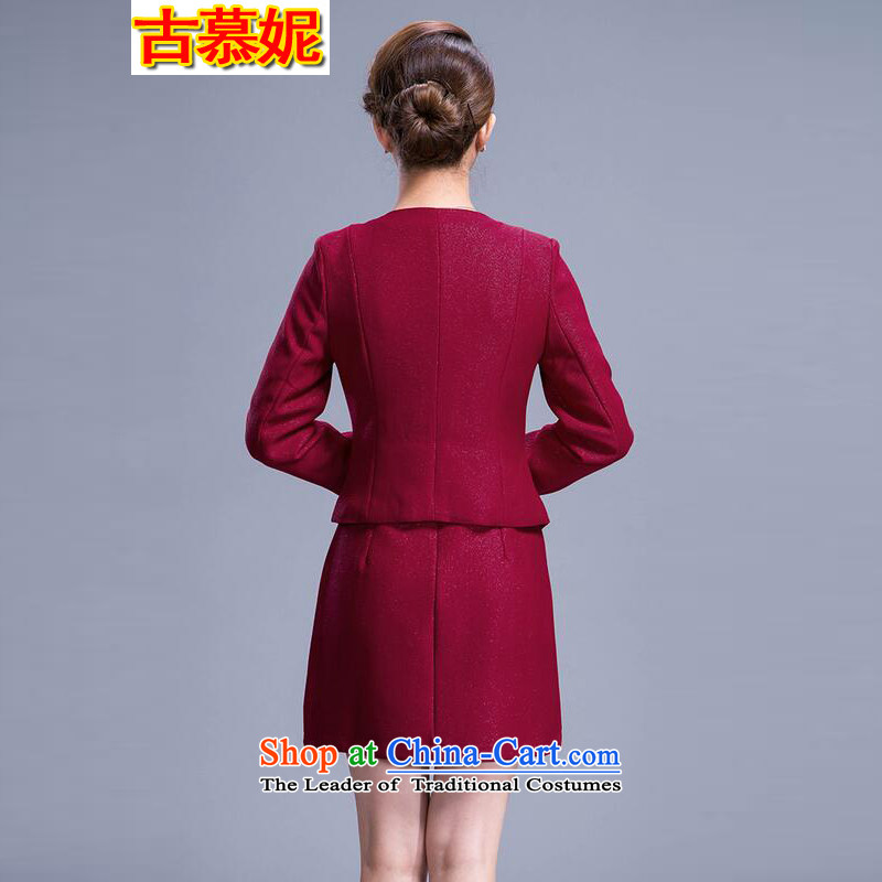 The 2015 autumn ancient Connie boxed wedding ceremony for larger older women's mother with two-piece dresses RED M, Mrs Jenny Wallis (GUMUNI improve) , , , shopping on the Internet