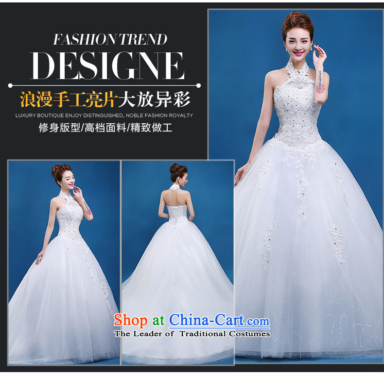 Wedding dress of autumn and winter 2015 new Korean Marriages also wedding Align hook to lace video thin straps wedding photo L (white Sau San, prices, brand platters! The elections are supplied in the national character of distribution, so action, buy now enjoy more preferential! As soon as possible.