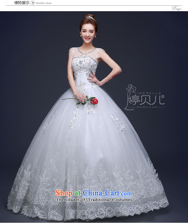 Wedding dresses 2015 Summer new Korean shoulders diamond marriages to align graphics Sau San thin shoulders a female white S picture, prices, brand platters! The elections are supplied in the national character of distribution, so action, buy now enjoy more preferential! As soon as possible.