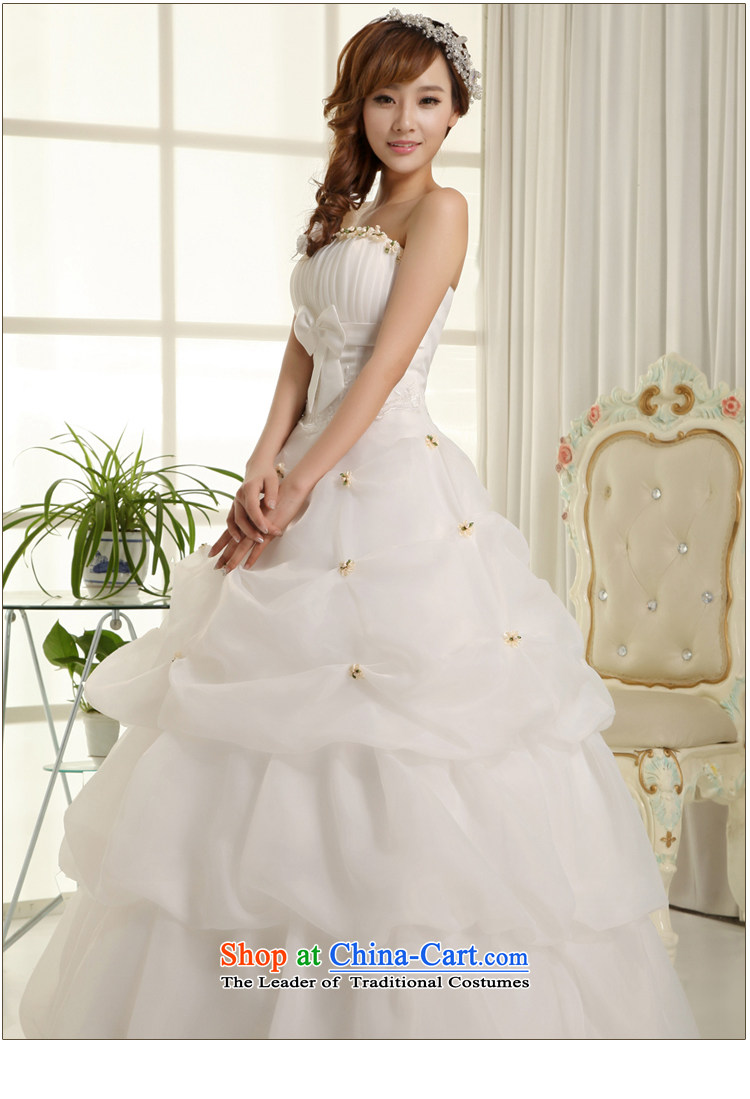 As wedding dresses, 2015 NEW Summer stylish anointed chest Korean video thin pregnant women align Sau San to bind with trailing white streak XXL picture, prices, brand platters! The elections are supplied in the national character of distribution, so action, buy now enjoy more preferential! As soon as possible.