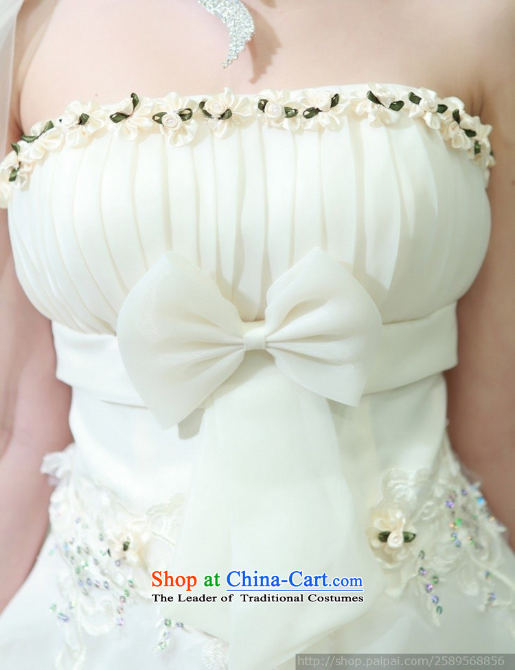 As wedding dresses, 2015 NEW Summer stylish anointed chest Korean video thin pregnant women align Sau San to bind with trailing white streak XXL picture, prices, brand platters! The elections are supplied in the national character of distribution, so action, buy now enjoy more preferential! As soon as possible.