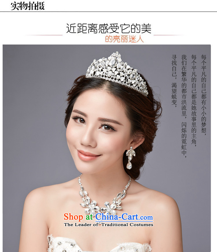 The Friends of the bride jewelry and ornaments three kit wedding accessories Korea wedding crystal diamond necklace earrings hair accessories beige 3-piece set picture, prices, brand platters! The elections are supplied in the national character of distribution, so action, buy now enjoy more preferential! As soon as possible.