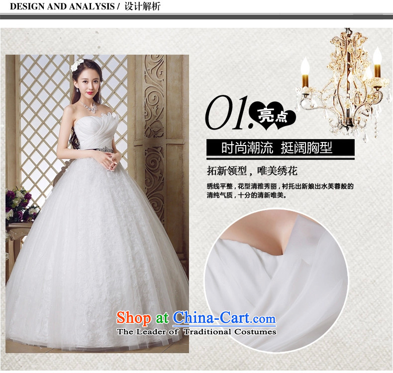 As wedding dresses, 2015 New Korean anointed chest to Sau San video thin minimalist bon bon skirt straps, wedding pictures, price XL white, brand platters! The elections are supplied in the national character of distribution, so action, buy now enjoy more preferential! As soon as possible.