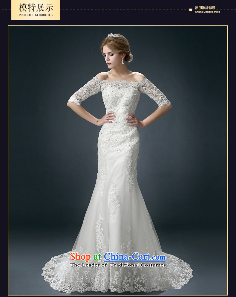 As wedding dresses, 2015 NEW GRAPHICS word thin shoulders tail Korean lace foutune straps in Sau San crowsfoot cuff size is made red returning picture, prices, brand platters! The elections are supplied in the national character of distribution, so action, buy now enjoy more preferential! As soon as possible.