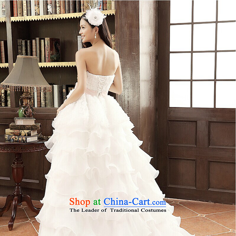 On earlier wedding dresses, before the new 2015 after long and short chest small trailing Korean straps wedding photography subject White M picture, prices, brand platters! The elections are supplied in the national character of distribution, so action, buy now enjoy more preferential! As soon as possible.