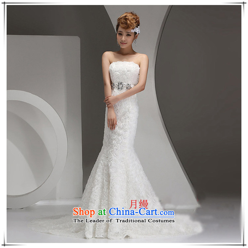 The following new paragraph on 2015 won the bride wedding dresses and chest minimalist autumn stereo roses crowsfoot Sau San tie small trailing white made no refunds or exchanges, on size as , , , shopping on the Internet