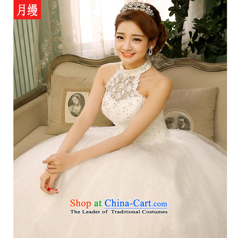 As wedding dresses, 2015 New Korean lace straps attaching the princess also diamond autumn and winter to align graphics thin white?S