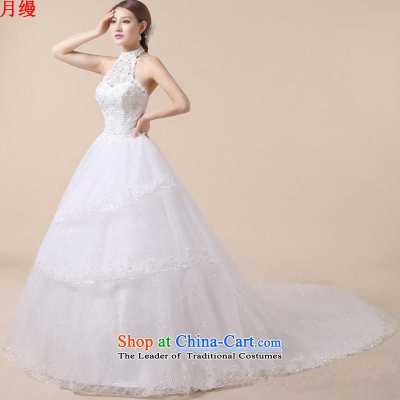 As wedding dresses, 2015 New Korean lace straps attaching the princess also diamond autumn and winter to align graphics thin white lines on S, shopping on the Internet has been pressed.