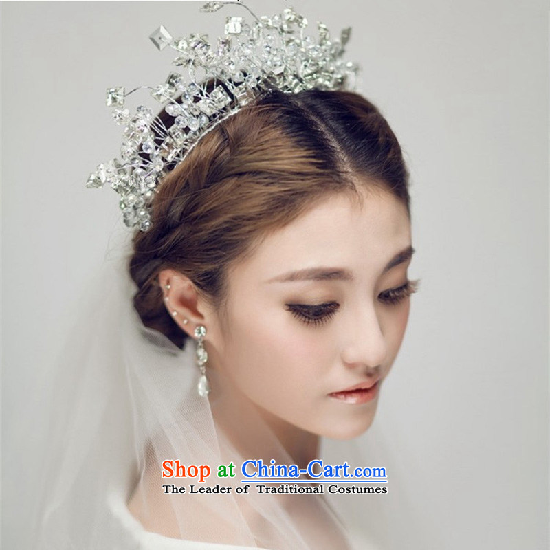 The Syrian brides head-dress time Korean lace water drill length headdress hairbands continental Queen's Head Ornaments Crown wedding was adorned with small crown are code picture, prices, brand platters! The elections are supplied in the national character of distribution, so action, buy now enjoy more preferential! As soon as possible.