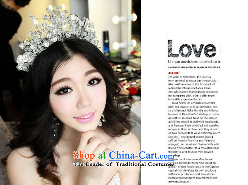 The Syrian brides head-dress time Korean lace water drill length headdress hairbands continental Queen's Head Ornaments Crown wedding was adorned with small crown are code picture, prices, brand platters! The elections are supplied in the national character of distribution, so action, buy now enjoy more preferential! As soon as possible.