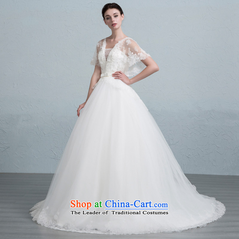 There is set to Lai new wedding dresses Sau San lace V-Neck small trailing white 2 code, HOC , , , shopping on the Internet