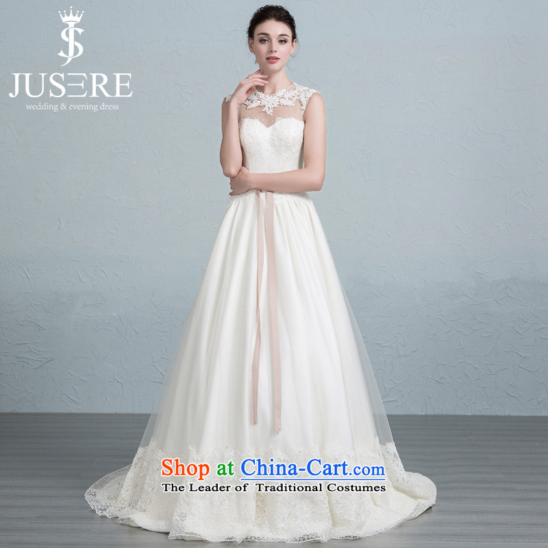 There is set qionghua wedding dresses larger lace strap small trailing white Sau San 4 code