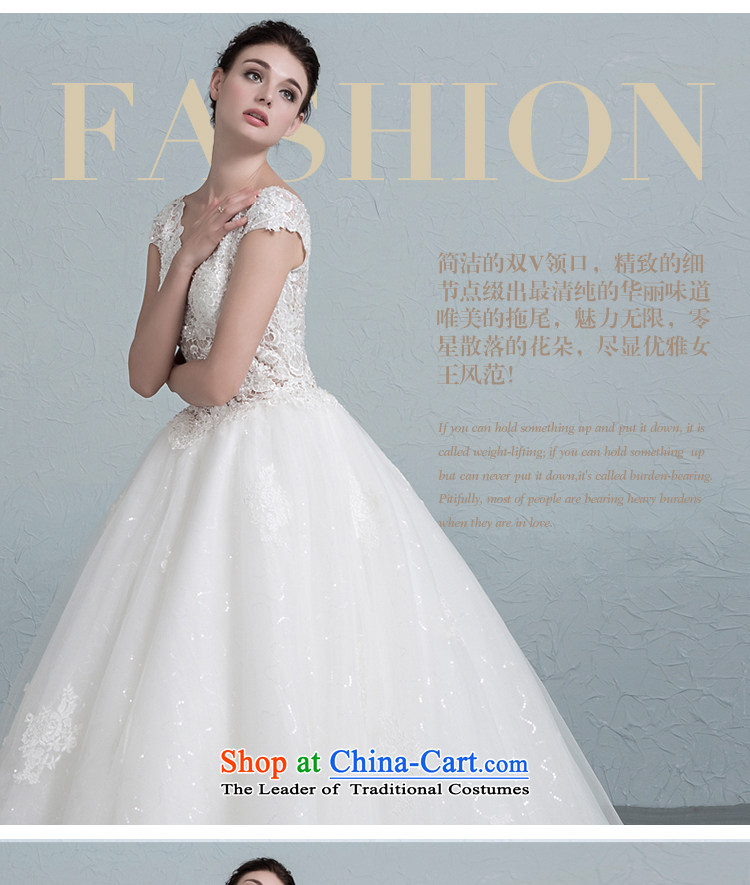 There is much in the new set wedding dress shoulders V-Neck Strap lace Sau San small trailing white tailored picture, prices, brand platters! The elections are supplied in the national character of distribution, so action, buy now enjoy more preferential! As soon as possible.
