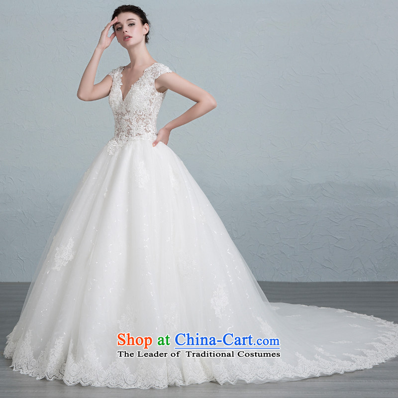 There is much in the new set wedding dress shoulders V-Neck Strap lace Sau San small trailing white tailored, is set , , , shopping on the Internet