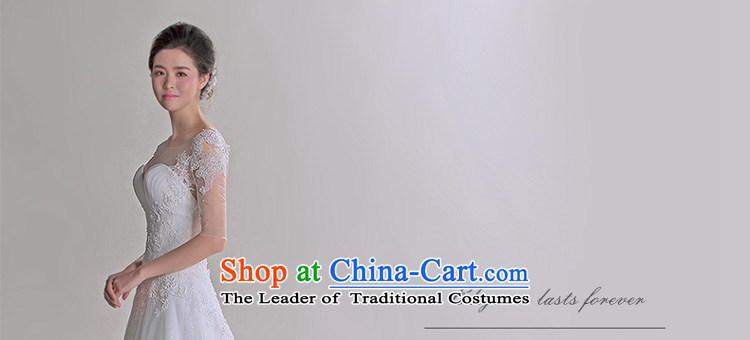 A lifetime of 2015 the new Korean lace package shoulder straps Sau San video thin luxury tail advanced customization wedding 401501241 white tailored for not returning the Do not change the picture, prices, brand platters! The elections are supplied in the national character of distribution, so action, buy now enjoy more preferential! As soon as possible.