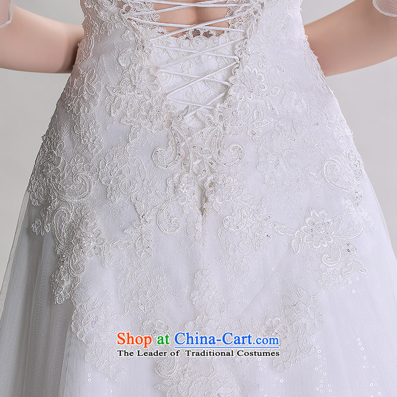 A lifetime of 2015 the new Korean lace package shoulder straps Sau San video thin luxury tail advanced customization wedding 401501241 white tailored for not returning the switch does not, a Lifetime yarn , , , shopping on the Internet