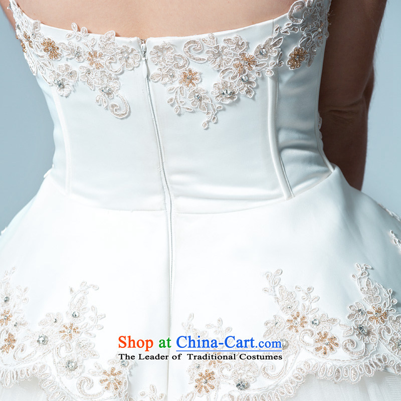 A lifetime of Bride Wedding 2015 new Korean Top Loin align to wipe the wedding chest video thin bon bon skirt 30140730 white tailored for not returning the switch does not, a Lifetime yarn , , , shopping on the Internet