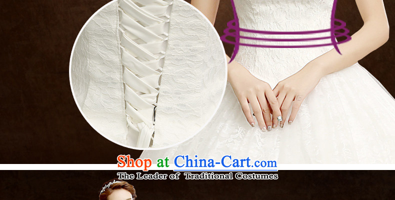 Wedding dresses new 2015 is simple and stylish Asian layout and align to bind the bride chest with lace large wedding white made size do not return do not change the picture, prices, brand platters! The elections are supplied in the national character of distribution, so action, buy now enjoy more preferential! As soon as possible.