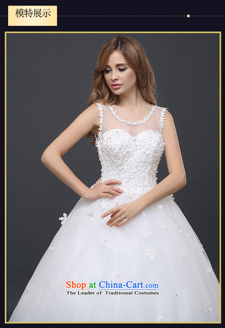 Rain-sang yi 2015 winter new marriages shoulders dress code version of large Korean video thin white wedding straps and sexy decals HS939 white L picture, prices, brand platters! The elections are supplied in the national character of distribution, so action, buy now enjoy more preferential! As soon as possible.