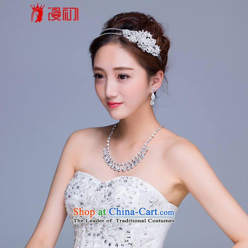 In the early 2015 new man married jewelry and ornaments necklace earrings kit bridal jewelry wedding jewelry earrings necklaces, spilling the early shopping on the Internet has been pressed.