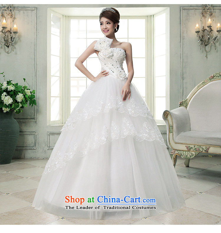 Pei, Connie to align the new 2015 wedding shoulder strap with flowers and chest wedding dresses winter white picture, prices, S brand platters! The elections are supplied in the national character of distribution, so action, buy now enjoy more preferential! As soon as possible.