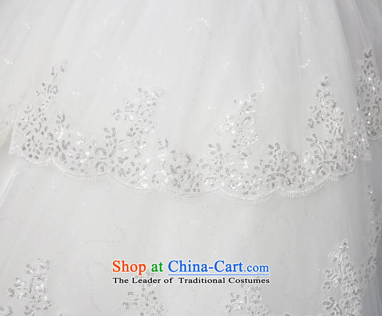 Pei, Connie New 2015 wedding dresses Korean sweet hang also upscale lace princess skirt to align graphics word thin shoulders white L pictures, prices, brand platters! The elections are supplied in the national character of distribution, so action, buy now enjoy more preferential! As soon as possible.