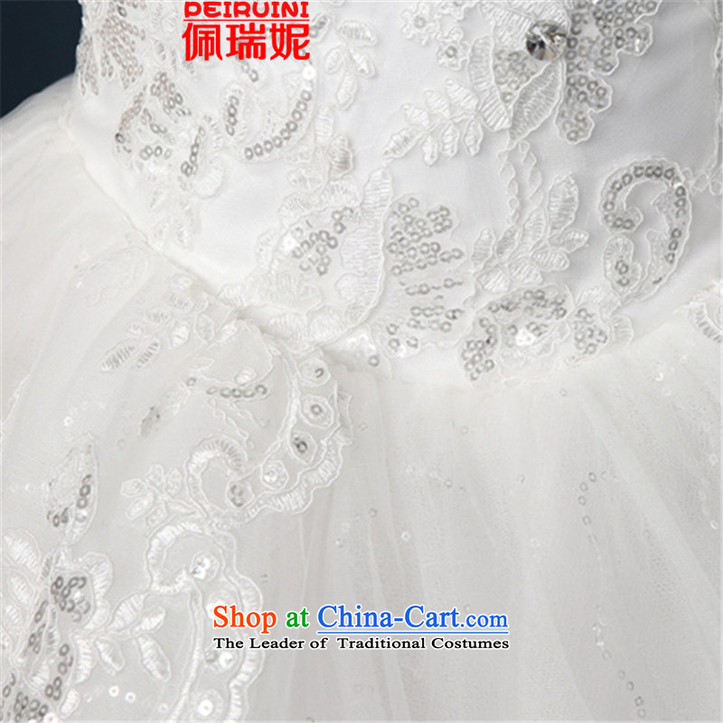Pei, Connie 2015 Korea also mounted wedding band wedding dresses winter White M Perry, NI (PEIRUINI) , , , shopping on the Internet