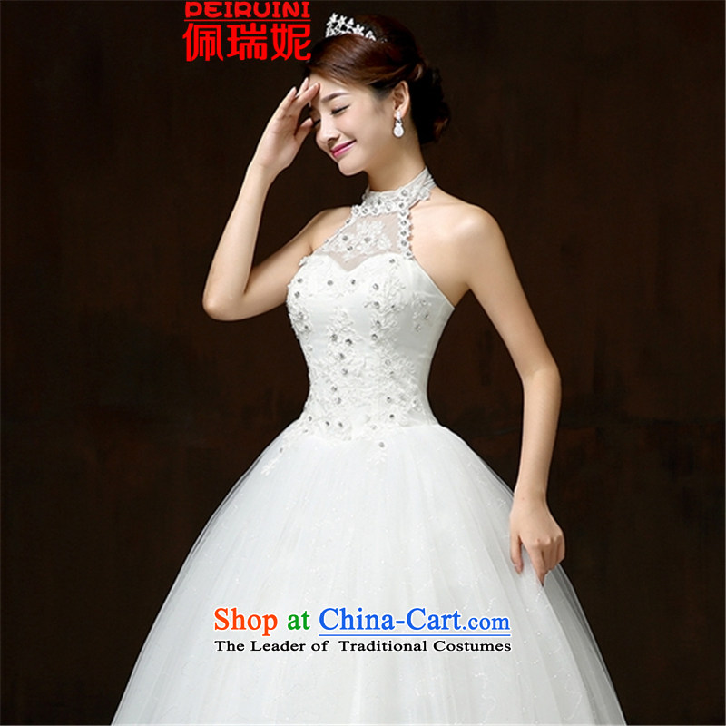 Pei, Connie 2015 wedding new Korean history to align the Hang Sau San bon bon skirt diamond dresses winter white S, PEI, NI (PEIRUINI) , , , shopping on the Internet