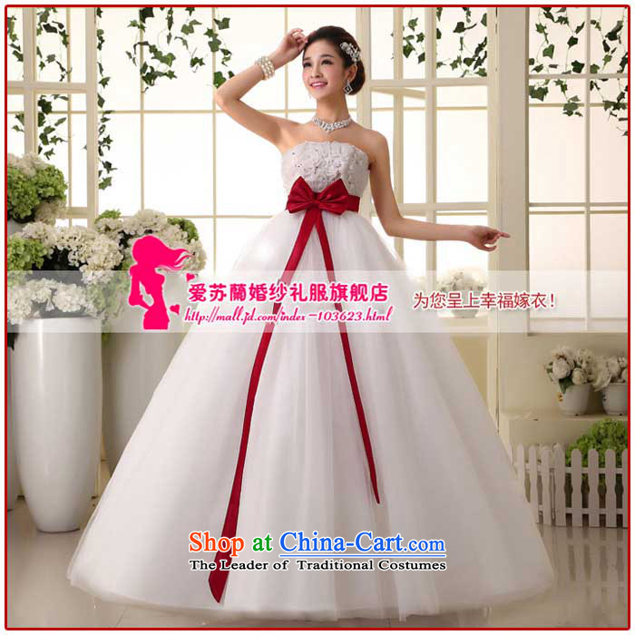 The new Korean Top Loin of pregnant women wedding bride wedding dress to align the large number of Princess Margaret thick mm white made size do not return do not change the picture, prices, brand platters! The elections are supplied in the national character of distribution, so action, buy now enjoy more preferential! As soon as possible.