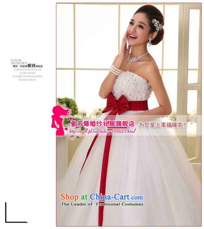 The new Korean Top Loin of pregnant women wedding bride wedding dress to align the large number of Princess Margaret thick mm white made size do not return do not change the picture, prices, brand platters! The elections are supplied in the national character of distribution, so action, buy now enjoy more preferential! As soon as possible.