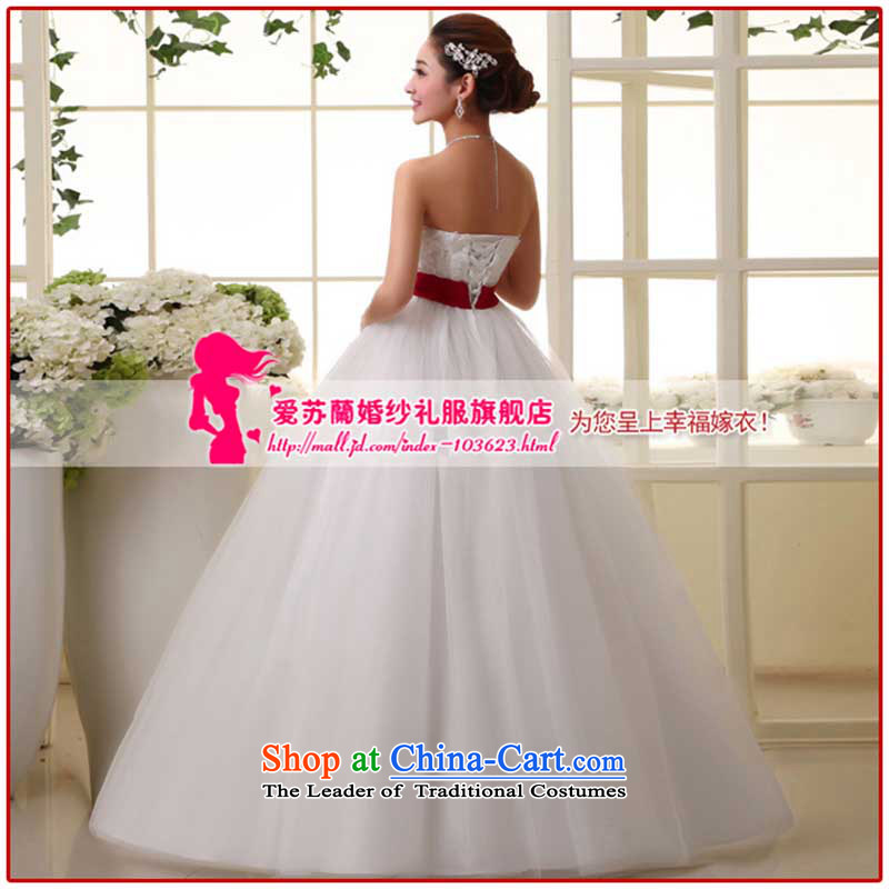 The new Korean Top Loin of pregnant women wedding bride wedding dress to align the large number of Princess Margaret thick mm white made size do not return not switch to love, Su-lan , , , shopping on the Internet