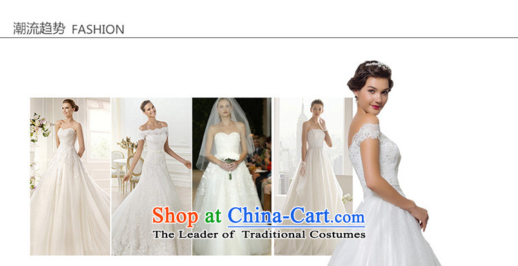 The new 2015 autumn and winter field shoulder tail lace wedding to align Top Loin video thin bride wedding 50150002  165/88A white thirtieth day pre-sale picture, prices, brand platters! The elections are supplied in the national character of distribution, so action, buy now enjoy more preferential! As soon as possible.