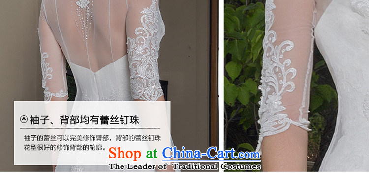 A lifetime of 2015 autumn and winter Antique Lace two wearing long-sleeved anointed chest tail removable jacket advanced customization wedding 50150018  155/80A white thirtieth day pre-sale picture, prices, brand platters! The elections are supplied in the national character of distribution, so action, buy now enjoy more preferential! As soon as possible.