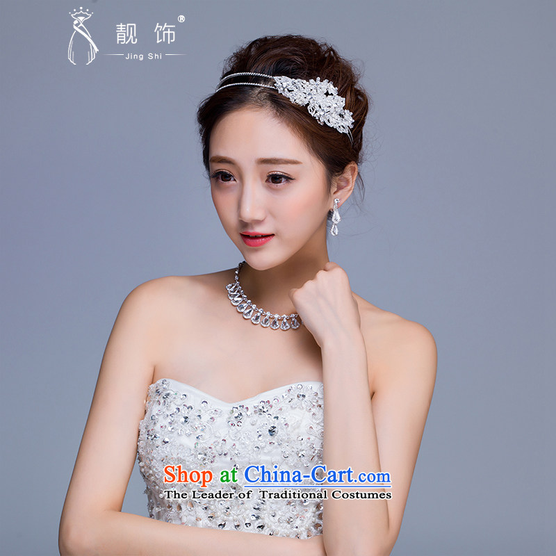 The new 2015 International Friendship marriage jewelry and ornaments necklace earrings kit bride crown jewelry wedding accessories and ornaments, talks trim (JINGSHI) , , , shopping on the Internet