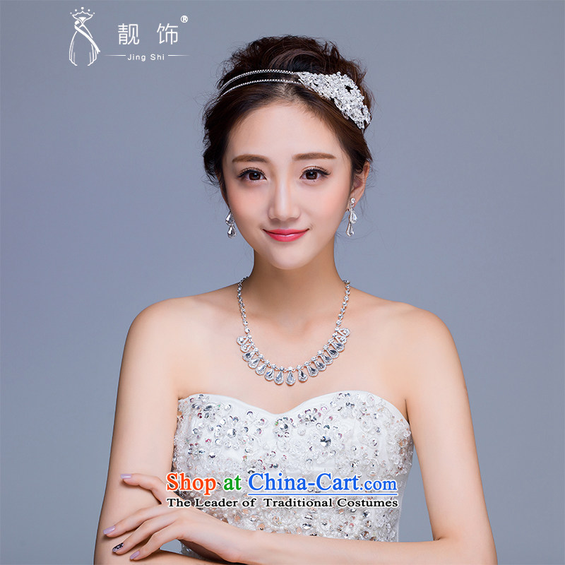 The new 2015 International Friendship marriage jewelry and ornaments necklace earrings kit bride crown jewelry wedding accessories and ornaments, talks trim (JINGSHI) , , , shopping on the Internet