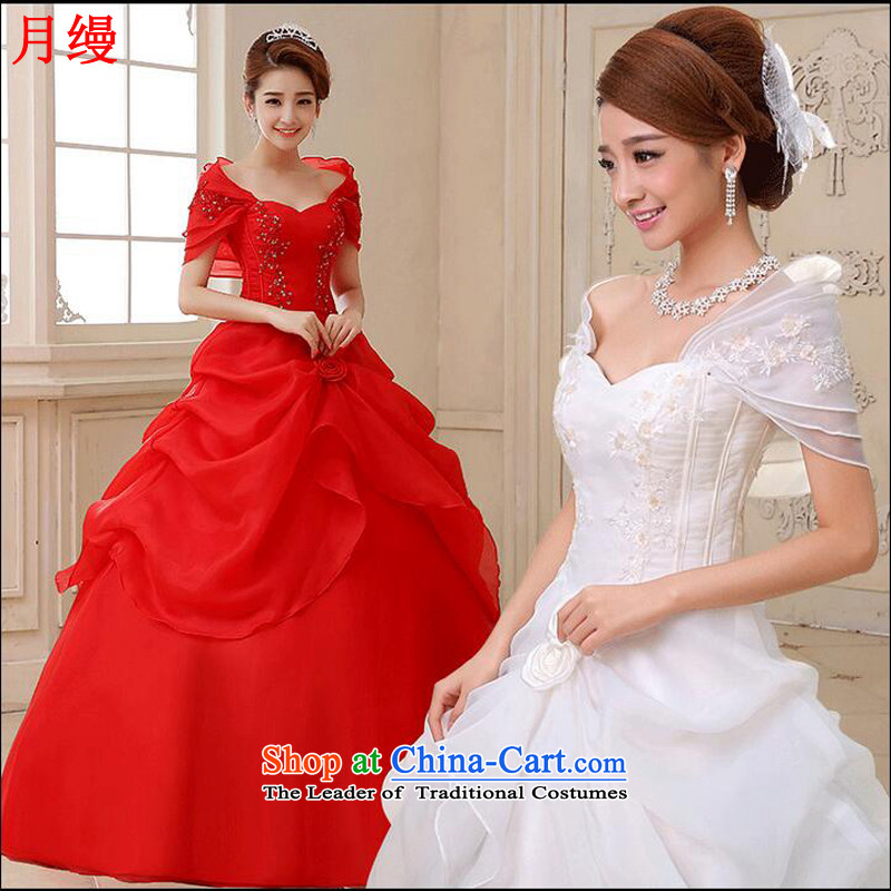 As wedding dresses on 2015 autumn and winter new Korean word shoulder bags shoulder graphics thin large strap style wedding white made no refunds or exchanges, on size as , , , shopping on the Internet
