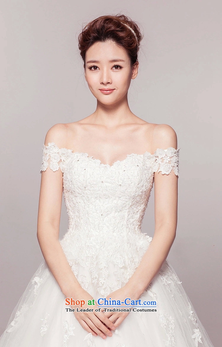As wedding dresses on new Word 2015 shoulder tail lace Sau San Korean video thin large luxury to align the winter wedding white streaks in the size is not a replacement for a picture, prices, brand platters! The elections are supplied in the national character of distribution, so action, buy now enjoy more preferential! As soon as possible.