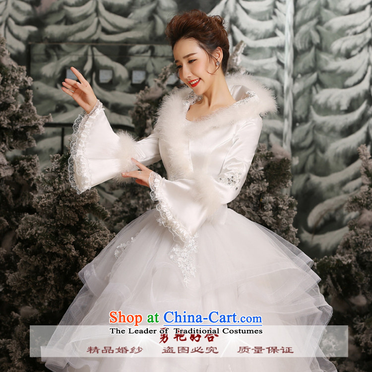 Yong-yeon close alignment with the new 2015 wedding dresses Korean collar large stylish graphics thin bride winter White M cotton wedding pictures, prices, brand platters! The elections are supplied in the national character of distribution, so action, buy now enjoy more preferential! As soon as possible.