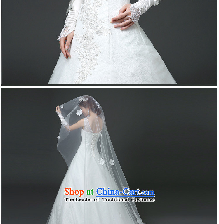 The Friends of wedding dresses 2015 autumn and winter new Korean brides to align the shoulder V-Neck video thin A swing a Field Graphics Graphics High shoulder thin tail winter wedding tail to picture, prices, brand platters! The elections are supplied in the national character of distribution, so action, buy now enjoy more preferential! As soon as possible.