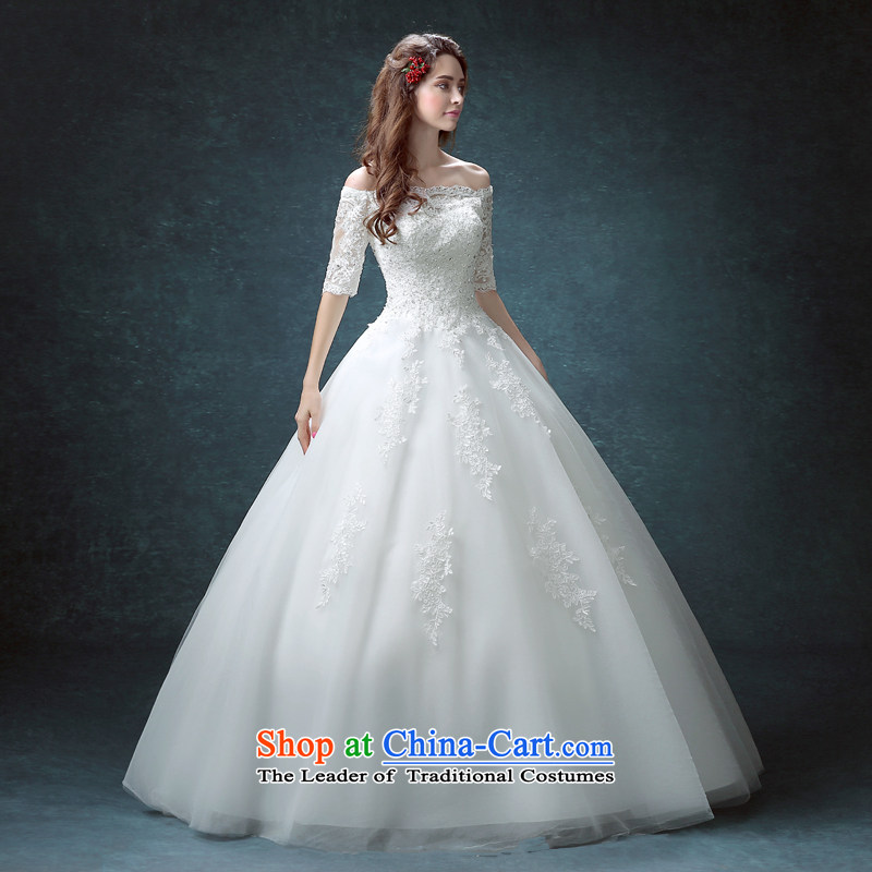 Each new 2015 Connie wedding dresses long-sleeved slotted shoulder lace temperament alignment to marriages bon bon skirt hunsha white tailored does not allow for seven days, every JIAONI stephanie () , , , shopping on the Internet